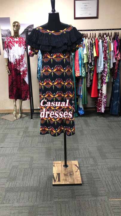 tribal fashion dress Black Geometric Bohemian Dress and Skirt – Southwest Tribal Fashion for  Casual Outings and Resort Wear – RezSpirit main image 1
