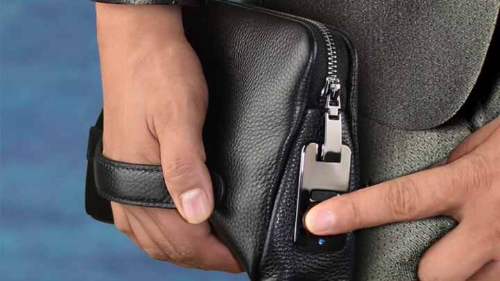 Shenzhen Manufacturer Supply Directory Mens Luxury Messenger Bag Cow  Leather Men Fingerprint Business Handbags