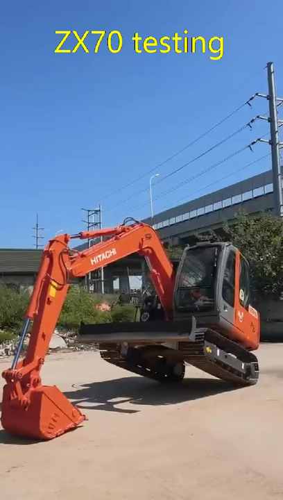 Cheap Hitachi Zaxis 70 Mini Crawler Excavator 7 Ton Japan Made Cheap Hitachi Zaxis 70 Mini Crawler Excavator 7 Ton Japan Made