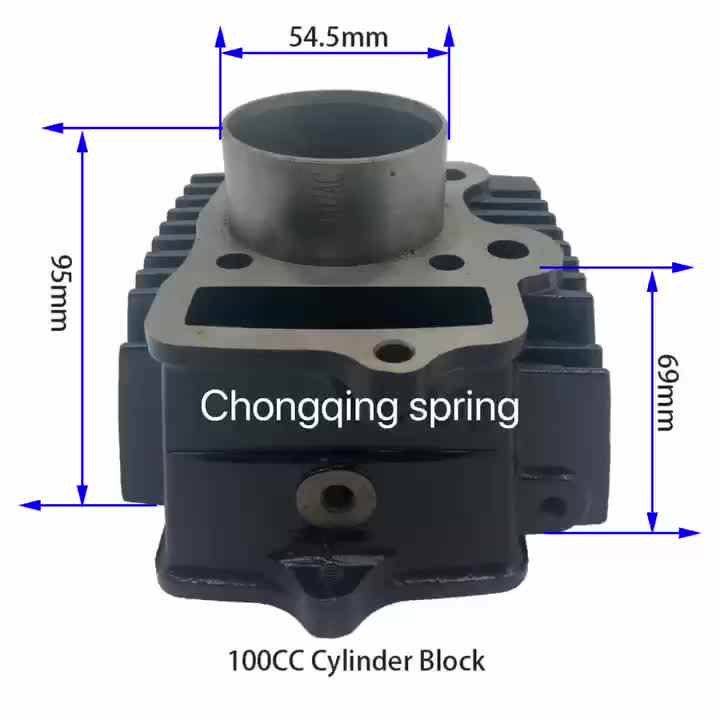 オートバイエンジン部品鉄シリンダーブロック100CCオートバイ用50mm