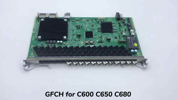 ZTE Xgspon Gpon Combo Business Card GFCH - 16 Optic Transceiver