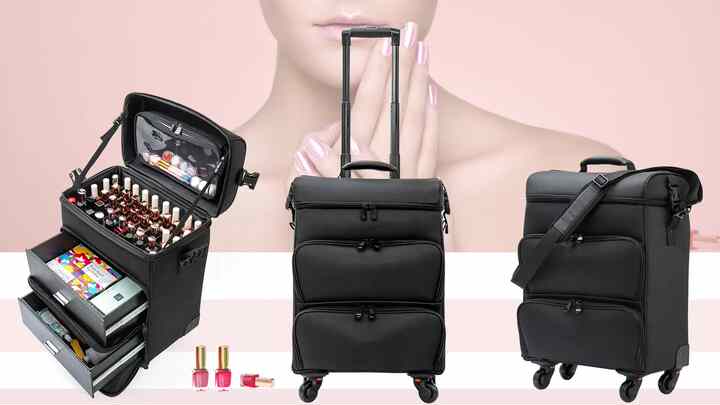 Wholesale FAMA Factory Makeup Travel Professional Trolley Bag