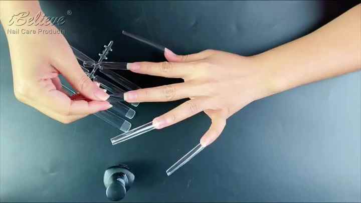 69.6mmスーパーロングアクリルフレンチハーフカバーXXXXXLCカーブ