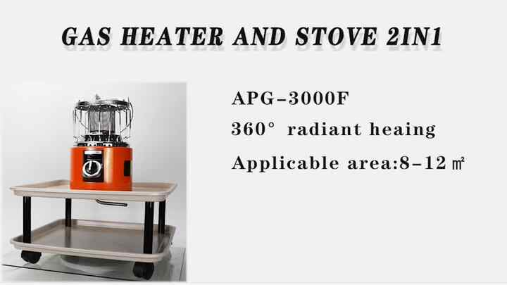 220V Hot Sale Propane New Heaters Butane Outside Indoor Cooking Heating  in Small Gas Room Heater