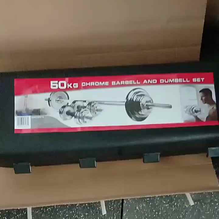 Bodybuilding 50KG Adjustable 2 in 1 Barbell Dumbbell Set Bodybuilding 50KG Adjustable 2 in 1 Barbell Dumbbell Set