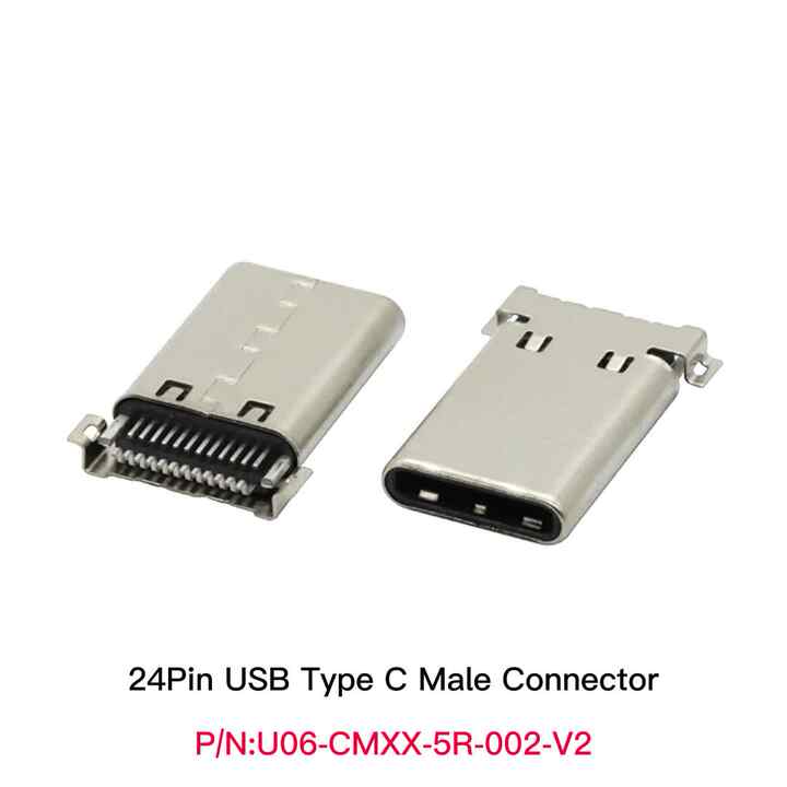 Cablecc FAI DA TE 24pin USB 3.1 Tipo C USB-C Maschio Connettore
