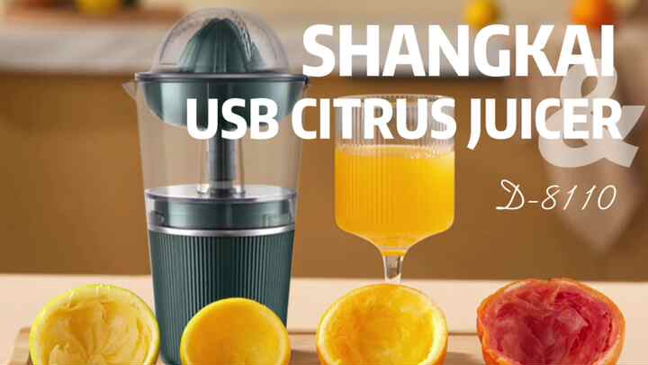Mini Citrus Juicer Electric Portable USB Rechargeable