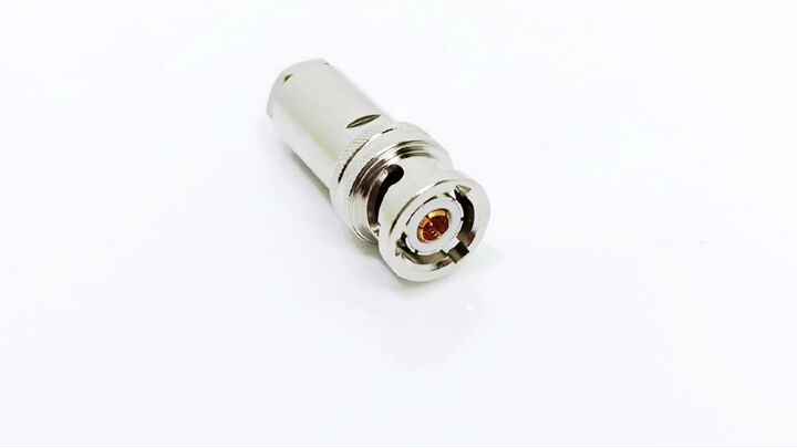 2PCS BNC Tee Connector - 3 Way Splitter Male To Dual Female Coax Adapter