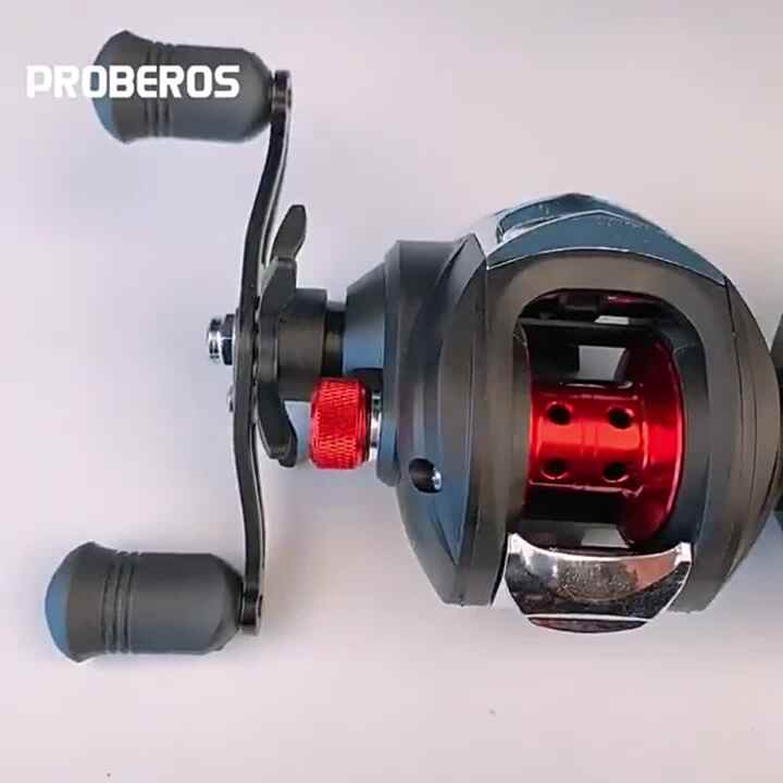 2024 New Arrival Waterproof Left / Right Hand Baitcasting Fishing Reel  7.2:1 Ratio Metal Spool Carp Fishing