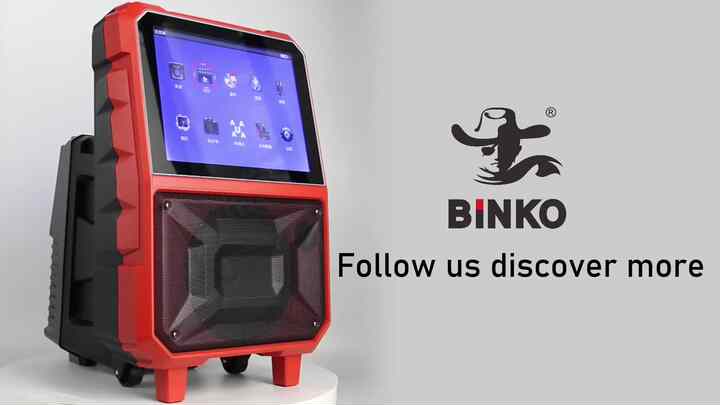 14'' Portable for Bluetooth Party Speaker Wireless Display Wheels