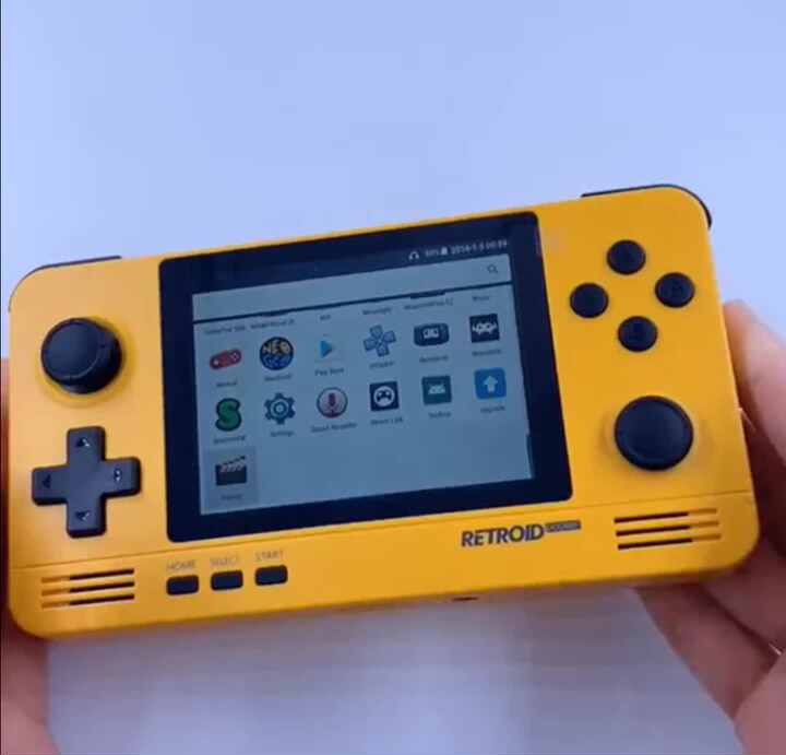 Retroid Pocket G2 イエロー Retroid Pocket 2 – Retro Game Corps