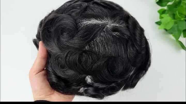 Toupee for Men Human Hair Men Hair System 100%Human Hairpieces