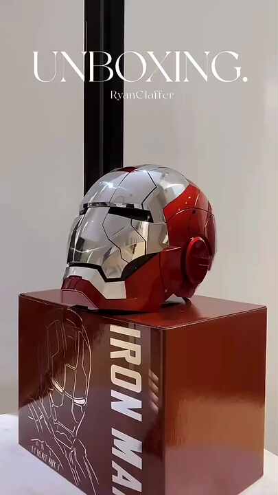 Précommande - Casque Iron Man Marvel MK5 60cm Adulte - Commande Vocale & Lumière