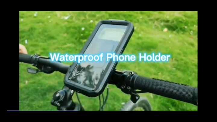 Waterproof 360° Adjustable Motorcycle Phone Holder Mount for