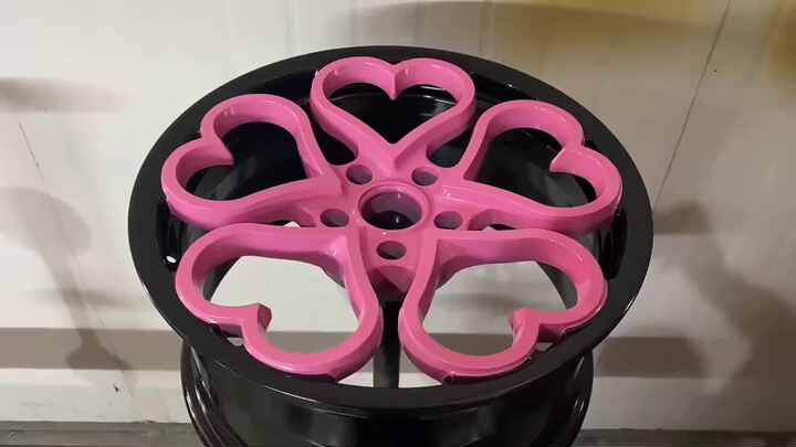 Jiangzao Heart Shape Alloy Wheels - Customizable Colors