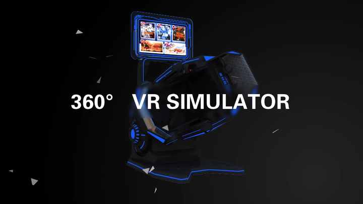 Novo equipamento 3D 4D 9d 2 Player Vr os jogos de luta 360 Graus