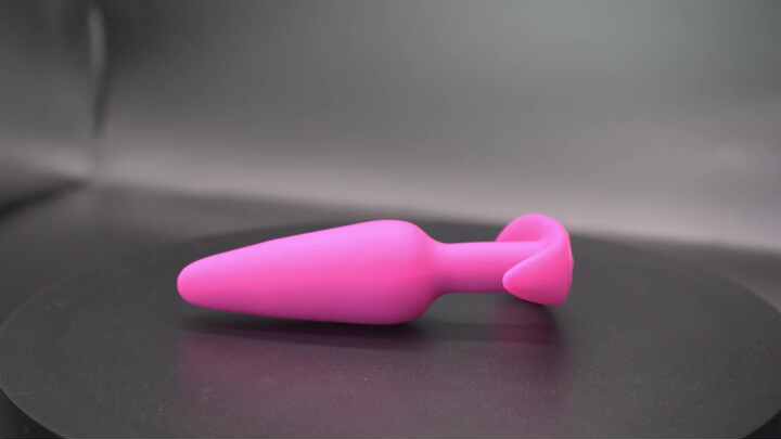 anal plug couple Spiral-Analplug – vergoldeter Edelstahl main image 1