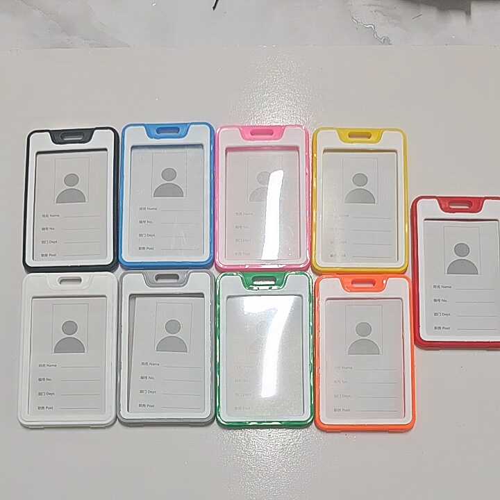 Zonon 2 Set Cordino E Porta Badge Laccio Da Collo Con Porta Carta Impermeabile I - Foto 12