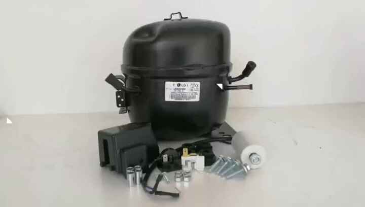 LG LX110LAJM 1/2HP R134A Compressor - New Refrigeration Parts with 2 ...