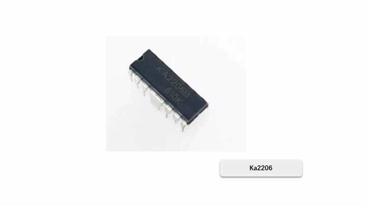 KA 2206, Tube KA2206; Röhre KA 2206 ID62859, IC - Integrated