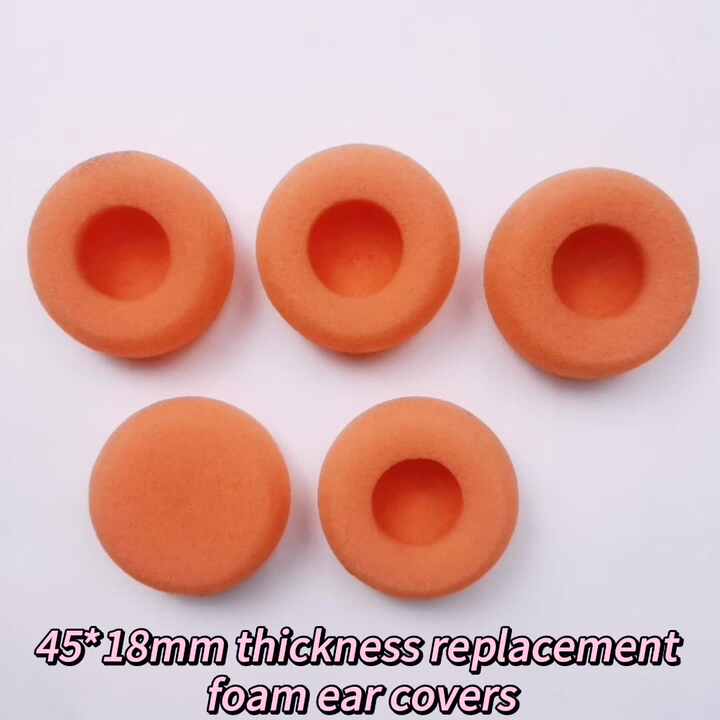 60*10mm Ear Cushion Earpads for Logitech Sony Headsets