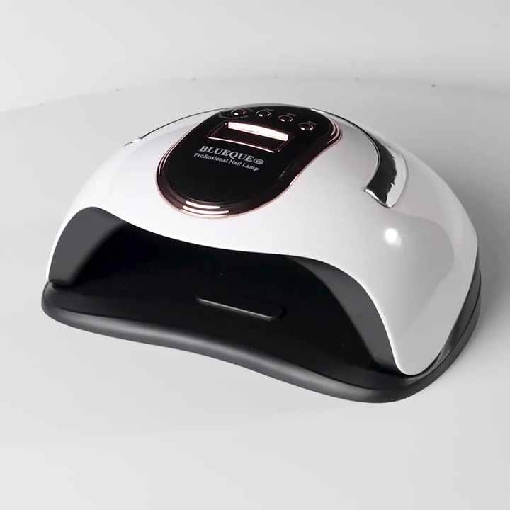 BLUEQUE UVLEDネイルランプ168W高速ジェルネイルドライヤー