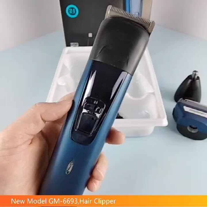 Geemy GM-6693 Professional Cordless Electric Hair Trimmer