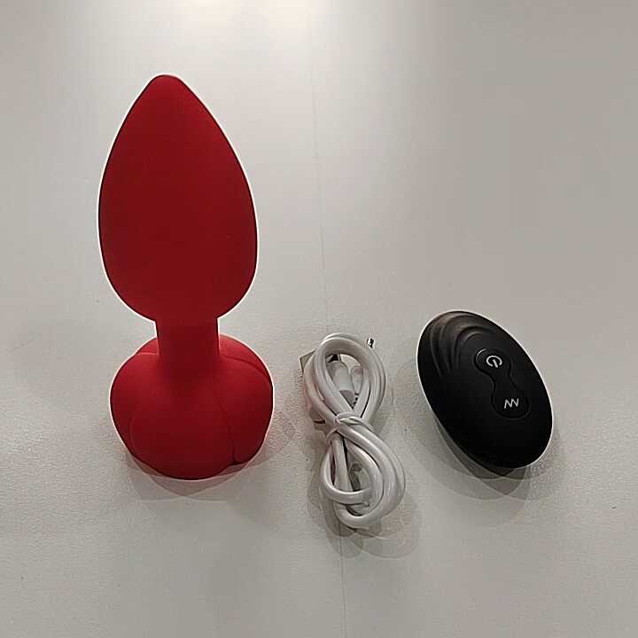 anal plug beleuchtet Teazers Sto- und Vibrations-Dildo