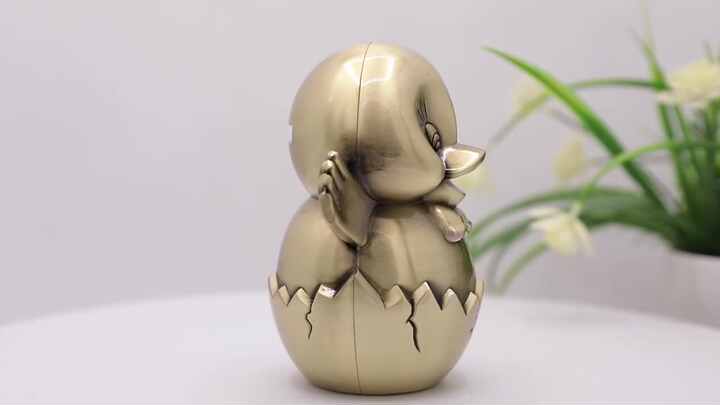 Metal Kid Money Box Frog Chrome Plated Piggy Bank Saving Money