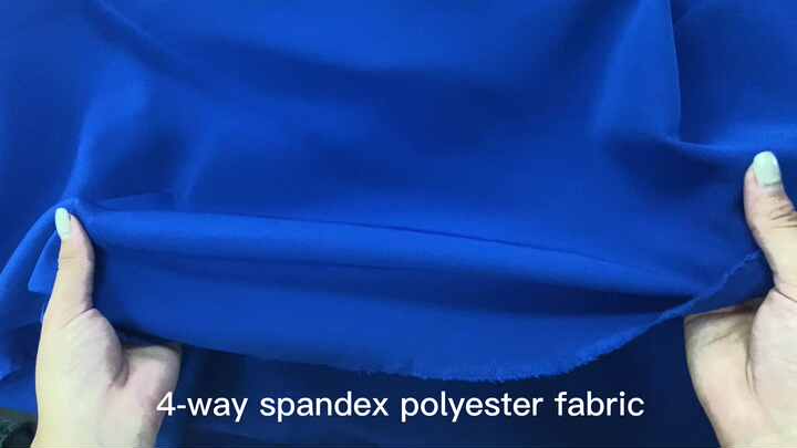 95% Polyester 5% Spandex Double Weave Woven Twill Polyester