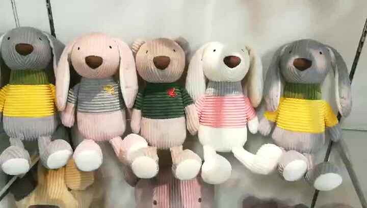 Manufacturer Best Selling Doll Bunny Stuffed Toy Children's Plush Toy  Pillow Birthday Gift Wedding Gift Small Rabbit Plush Toys