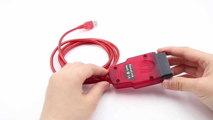 Scanner OBD2 Renolink V1.99 Per Renault E Dacia – Programmazione ECU, Airbag, Chiavi E Reset IMMO, Interfaccia Plug-and-Play Con Software Incluso