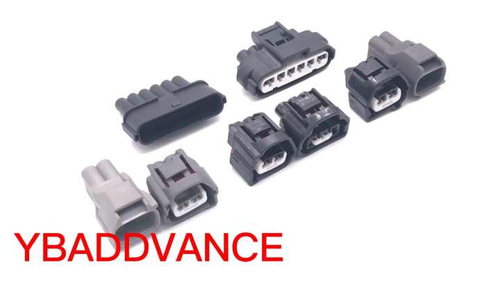 7282-7023-10 & 7283-7023-10 YZK 2 Pin Female Male Connectors