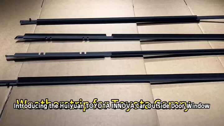 Car Roof Drip Finish Molding Rubber Seal Strips for Toyota Civic