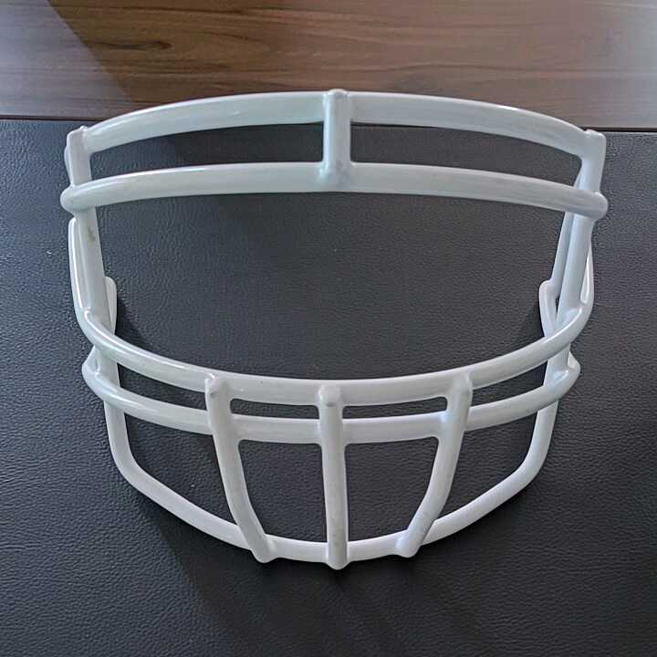 粉体塗装された大人用フェイスガードメタルミニフットボールヘルメット