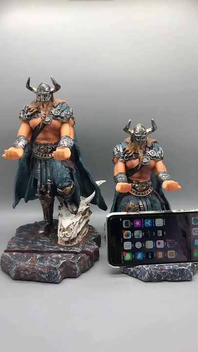 Large Viking General Battle Axe Mobile Phone Stand WJB26 WJB27