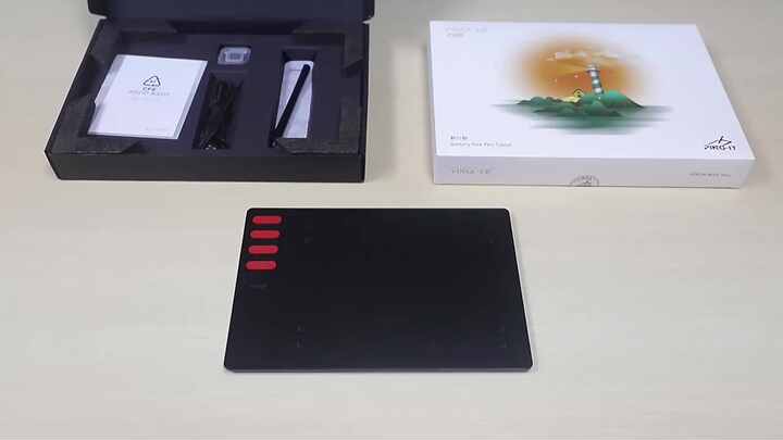VINSA T505 Graphic Drawing Tablet - Lightweight, Battery-Free Pen