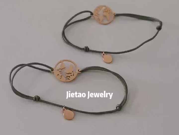 Stainless Steel Travel Themed Jewelry Wanderlust Charm