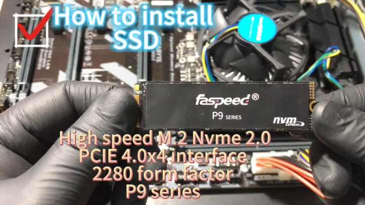 Faspeed Custom OEM Controller Chip 2280 Pcie NVME SSD
