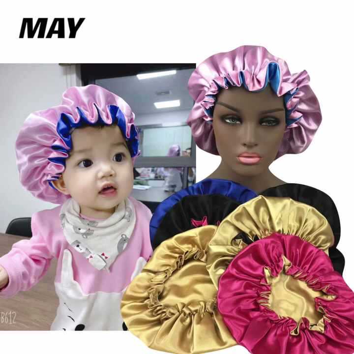 Wholesale Custom Baby Girl Bonnet Head Hair Private Logo