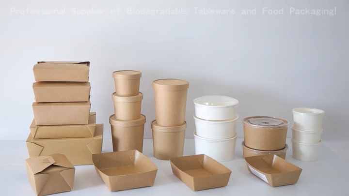 Custom Printed Square Kraft Paper Lunch Boxes Recycled Materials Magnetic  Closure Matt Lamination for Salad Noodles Food