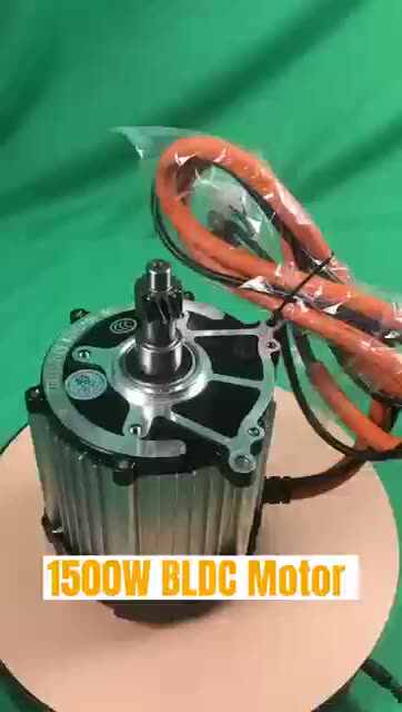 Factory Brushless Electric DC Motor 48V 60V 72V 1200W square Wave Motor ...