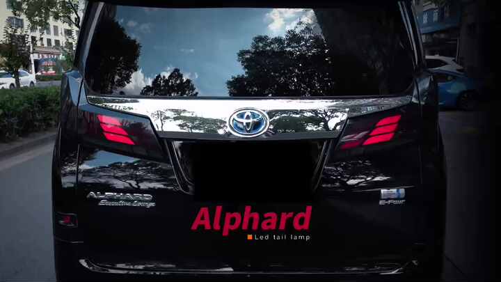 LED Tail Lamp Turn Signal Rear Lights for Toyota Alphard
