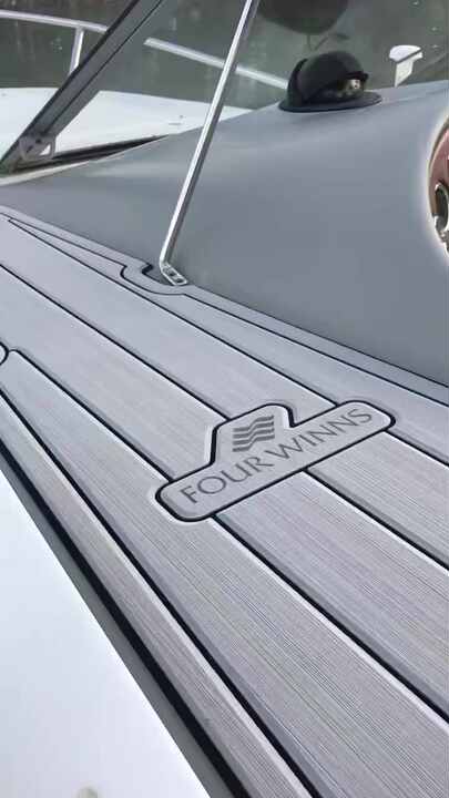 Tapis de Sol Bateau Tapis Mousse Teck Imitation EVA 240 * 90 * 0.6cm