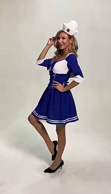 Fancy Dress Ladies Sailor Costumes Women Sexy Sailor Costume Adult Navy Sailor Suit Blue Navy Fancy Dress Women Halloween Cosplay Party Clothing With Hat Fancy Dress Ladies Sailor Costumes Women Sexy Sailor Costume Adult Navy Sailor Suit Blue Navy Fancy Dress Women Halloween Cosplay Party Clothing With Hat