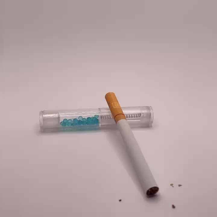 cigarette external filter Explosive Beads Thick and Fine Smoke Menthol Cigarette Filter Capsules  Tubes Flavor Crush Balls for Cigarettes