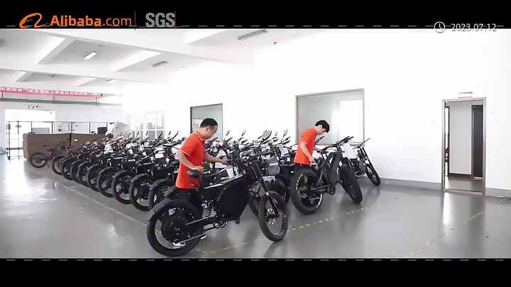 CR12000 72V 12000W電動自転車 | 高トルク・6-8時間充電・最大200kg搭載