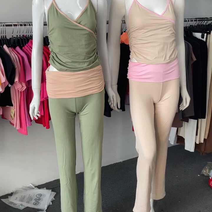 Summer Cami Top and Pants Lounge Wear Dupe Loungewear Set Clothes