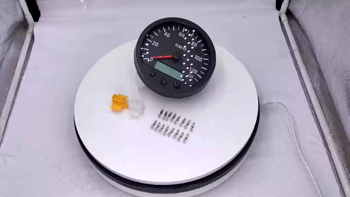 Velona 60 mm elektronische snelheidsmeter 200 km/u, | Zwart of Velona 60 mm elektronische snelheidsmeter 200 km/u, | Zwart of