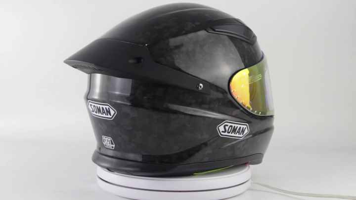 SOMAN X8 Carbon Fiber Helmets Racing Street Protection